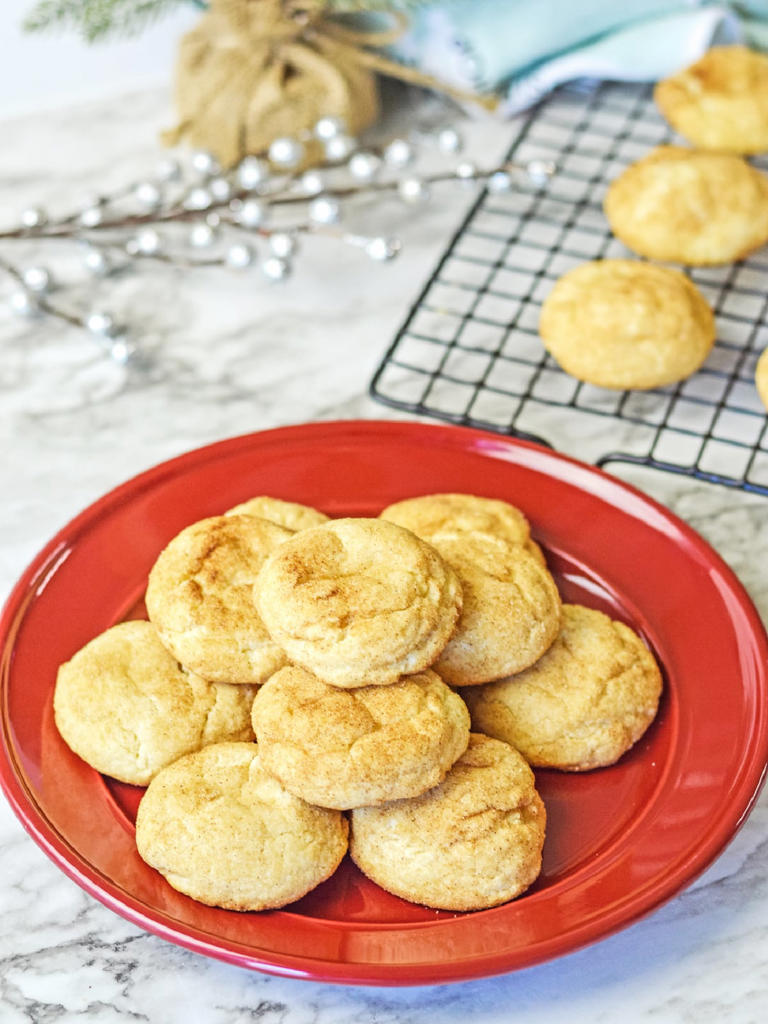 Snickerdoodle Cake Mix Cookies