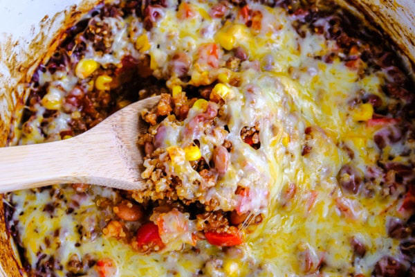 Easy Crockpot Mexican Casserole