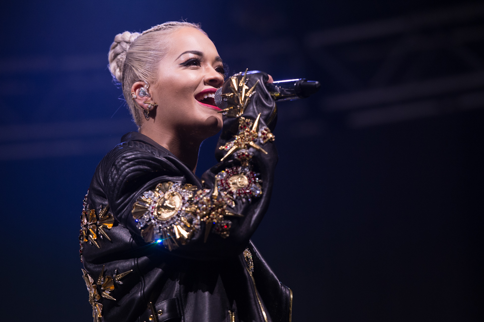 Rita Ora started singing early