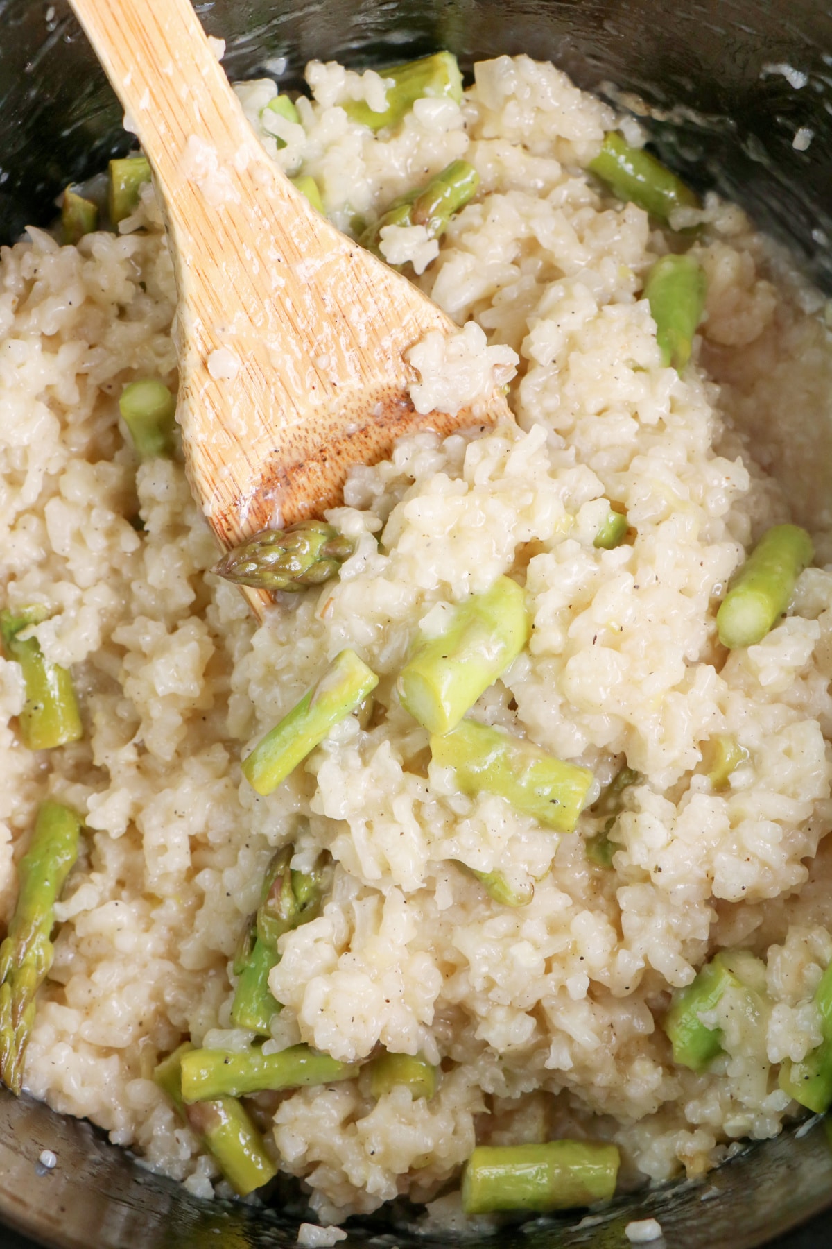 Easy Slow Cooker Asparagus Risotto With Lemon   AA15jJPu.img