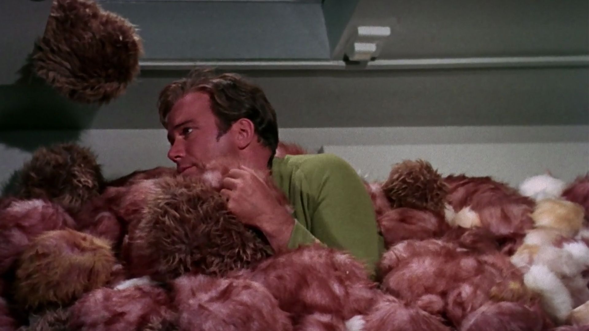 <p>                     <strong>Season 2, Episode 15</strong>                   </p>                                      <p>                     <strong>Original airdate: </strong>Dec 29, 1967                    </p>                                      <p>                     Star Trek: TOS tackled plenty of serious social issues across its three seasons, but it wasn’t afraid to be funny, too. The Trouble With Tribbles is pure sitcom as the crew of the Enterprise discovers, adores, and then is slowly overtaken by the furry, purring creatures of the title.                    </p>                                      <p>                     Kirk alternately sits on one that’s found its way to the Captain’s chair, then finds himself buried in them after opening an overhead compartment. It’s a low-stakes, iconic romp that would later be revisited in the Deep Space Nine episode Trials and Tribble-ations.                   </p>
