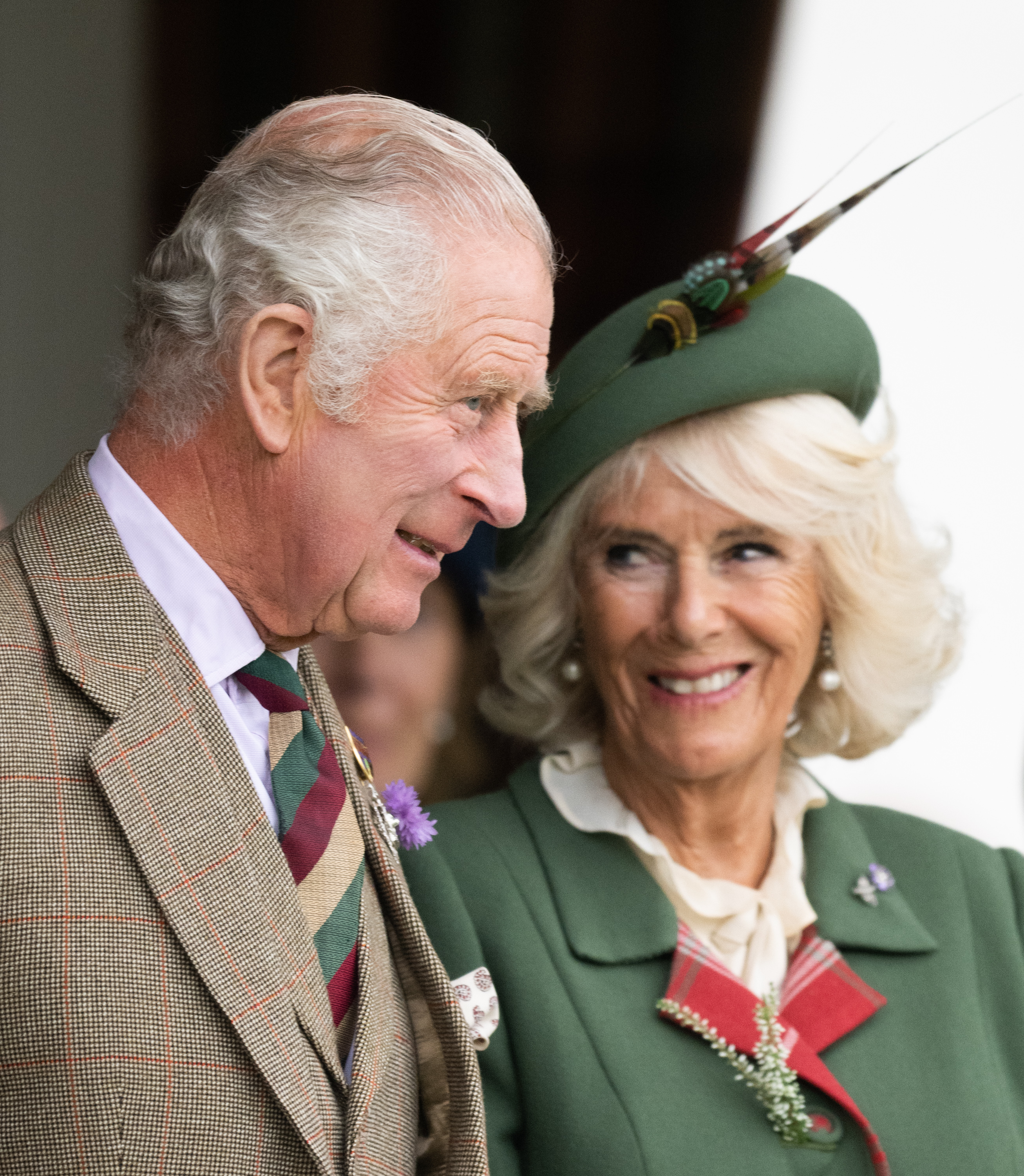 <p><span>On Dec. 11, 2022, King Charles III and wife Queen Consort Camilla released an </span><a href="https://twitter.com/RoyalFamily/status/1602061165600940032/photo/1">image</a><span> of their annual official Christmas card on their @RoyalFamily Twitter account. It features this image of the couple, which was taken at the Braemar Highland Gathering (the most famous of the Highland Games) in Scotland on Sept. 3 -- five days before<a href="https://www.wonderwall.com/celebrity/royals/best-photos-from-queen-elizabeth-ii-funeral-king-charles-princes-william-prince-harry-george-charlotte-kate-meghan652347.gallery"> the death</a> of Queen Elizabeth II, and five days before Charles became king. The message on the monarch's card reads, "Wishing you a very Happy Christmas and New Year."</span></p>
