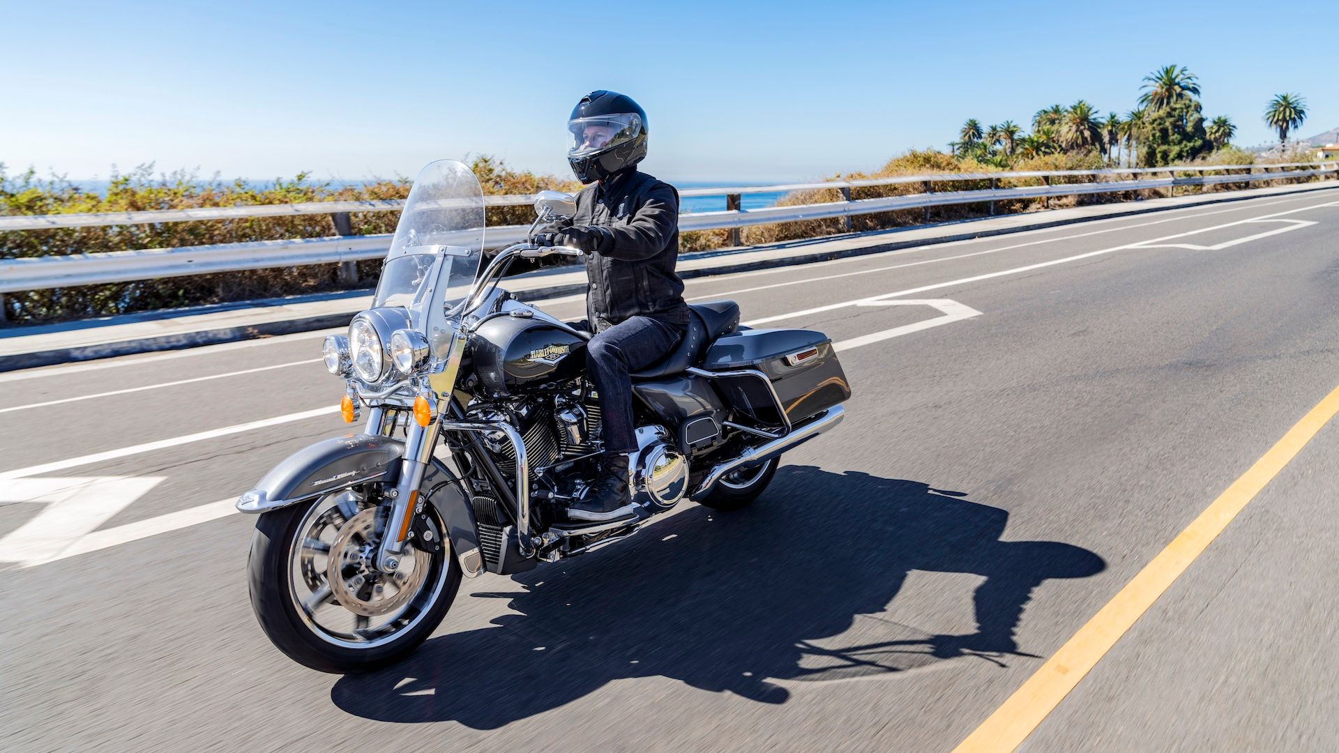 top of the line harley davidson motorcycle