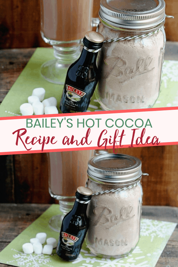 Bailey's Hot Cocoa Recipe + DIY Gift