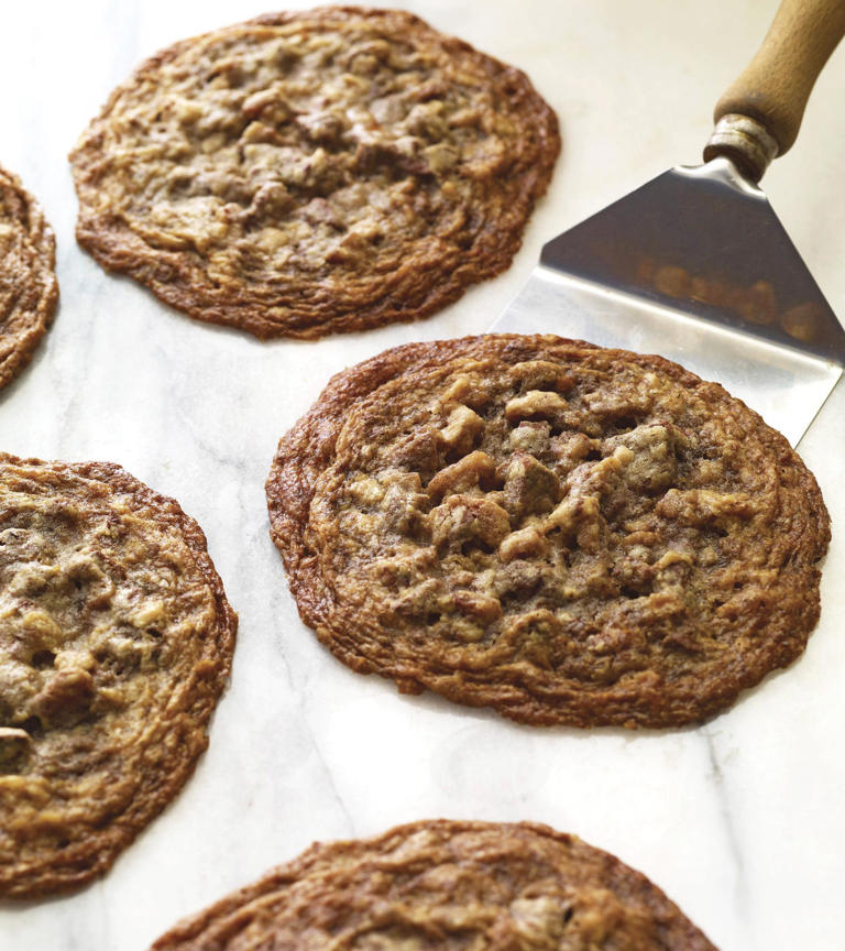 Dark Chocolate Chunk Cookies With A Surprise Ingredient