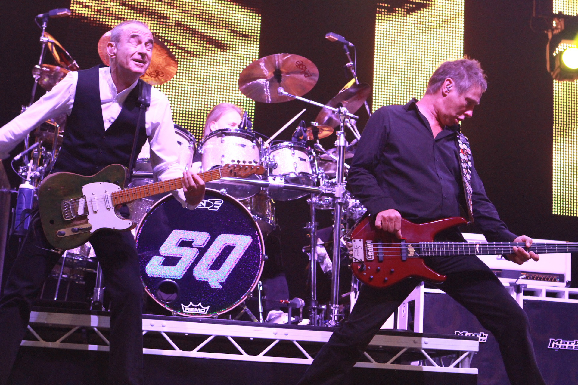 Status Quo in concert