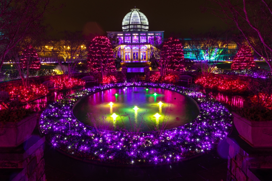 Dominion Energy lights up Lewis Ginter Botanical Garden in GardenFest ...