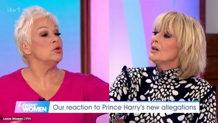 Loose Womens Denise Welch And Jane Moore Lock Horns In Heated Prince