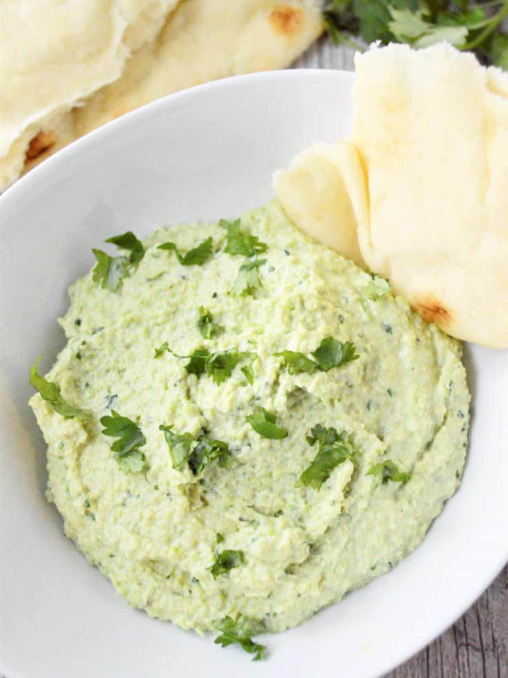 Absolutely Amazing Edamame Hummus - without Chickpeas!