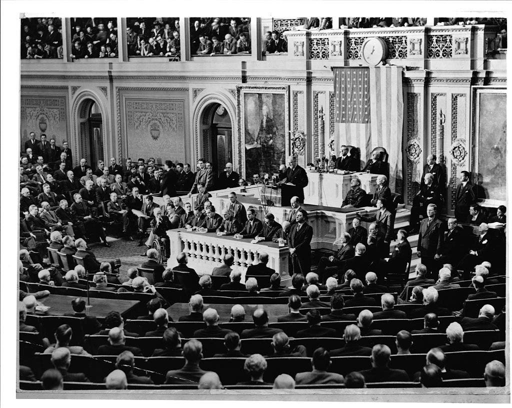 On This Day In History, January 6, 1941, FDR Delivers Four Freedoms ...