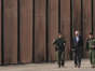 President Joe Biden walks with U.S. Border Patrol agents along a stretch of the U.S.-Mexico border in El Paso Texas, Sunday, Jan. 8, 2023. AP Photo/Andrew Harnik