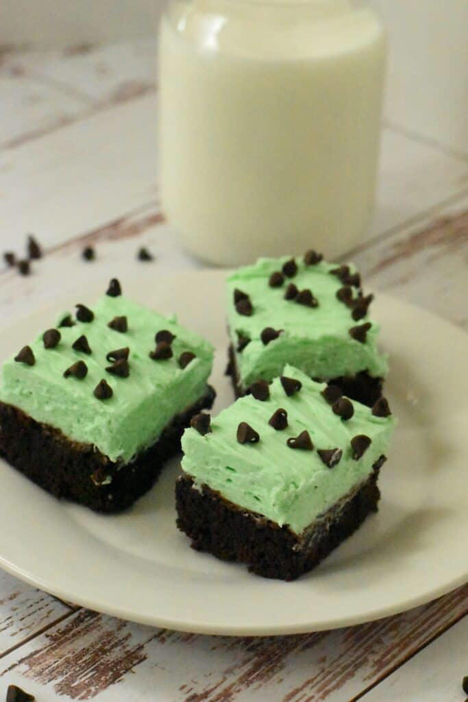 Mint Brownies Bars