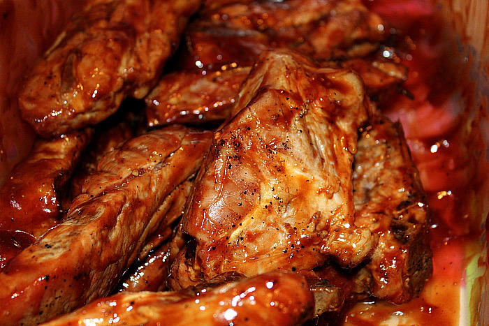Amazing smoked BBQ ribs!