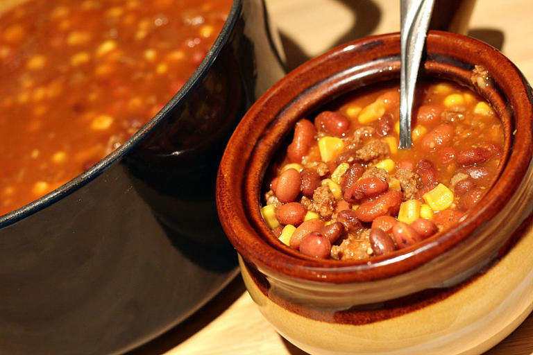 Comforting Dutch Oven Beef Chili!