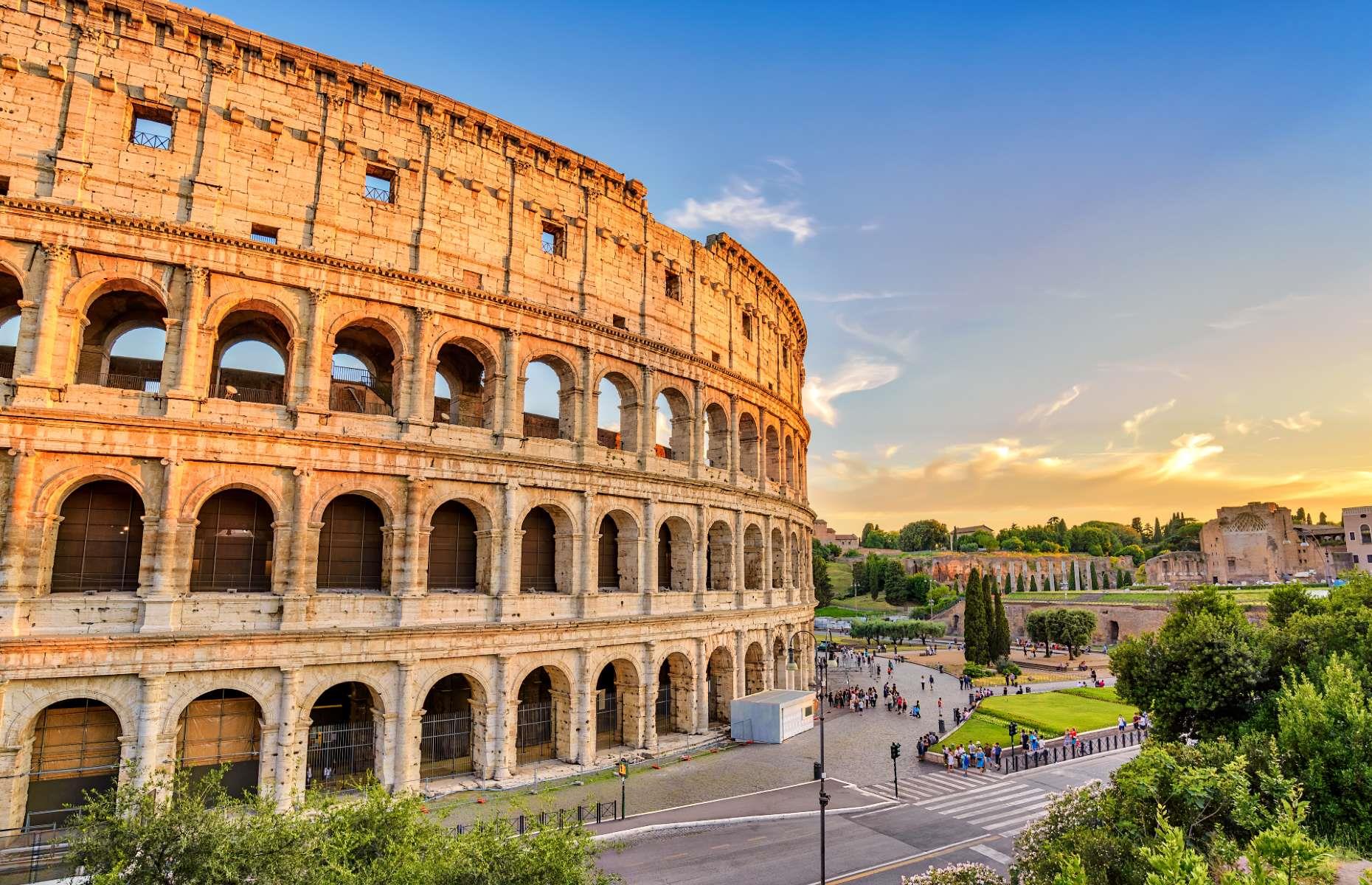 <p>Arguably the most famous Roman ruin in the world, the Colosseum is the largest amphitheater ever built. It took around eight years to construct and it was intended as a gift to the Roman people from emperor Vespasian, who ruled from AD 69 to 79. In its heyday, it could hold up to 80,000 spectators. Yet the Colosseum is also a reminder of the brutality of the Roman empire; it's thought that around 60,000 slaves participated in building the monumental structure, while an estimated 400,000 people died here either in executions or as gladiators.</p>  <p><a href="https://www.loveexploring.com/galleries/127724/30-amazing-sights-older-than-stonehenge?page=1"><strong>Check out the 30 sites which are actually older than Stonehenge</strong></a></p>