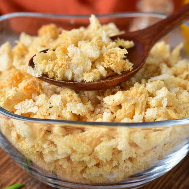 Homemade Panko Bread Crumbs