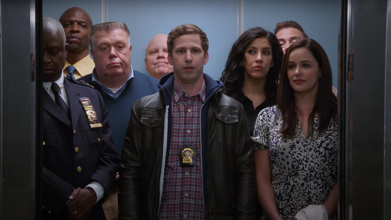 <p>                     You knew it would be on here. This iconic comedy is one of the best out there. <em>Brooklyn Nine-Nine, </em>starring Andy Samberg, tells the story of Jake Peralta, a detective in a fictitious police precinct known for his immaturity, and follows his daily life alongside his coworkers, as well as his no-nonsense leader, Captain Holt.                    </p>                                      <p>                     The <em>Brooklyn Nine-Nine </em>cast is phenomenal, but man, Andy Samberg is just something special on this show. This series combines his comedic timing from <em>Saturday Night Live </em>with brilliant storytelling. The jokes hit, the couples make you smile, the character development is fantastic, and there’s so much more than that to love. If, for some reason, you <em>haven’t </em>seen this show, please, check it out now.                    </p>