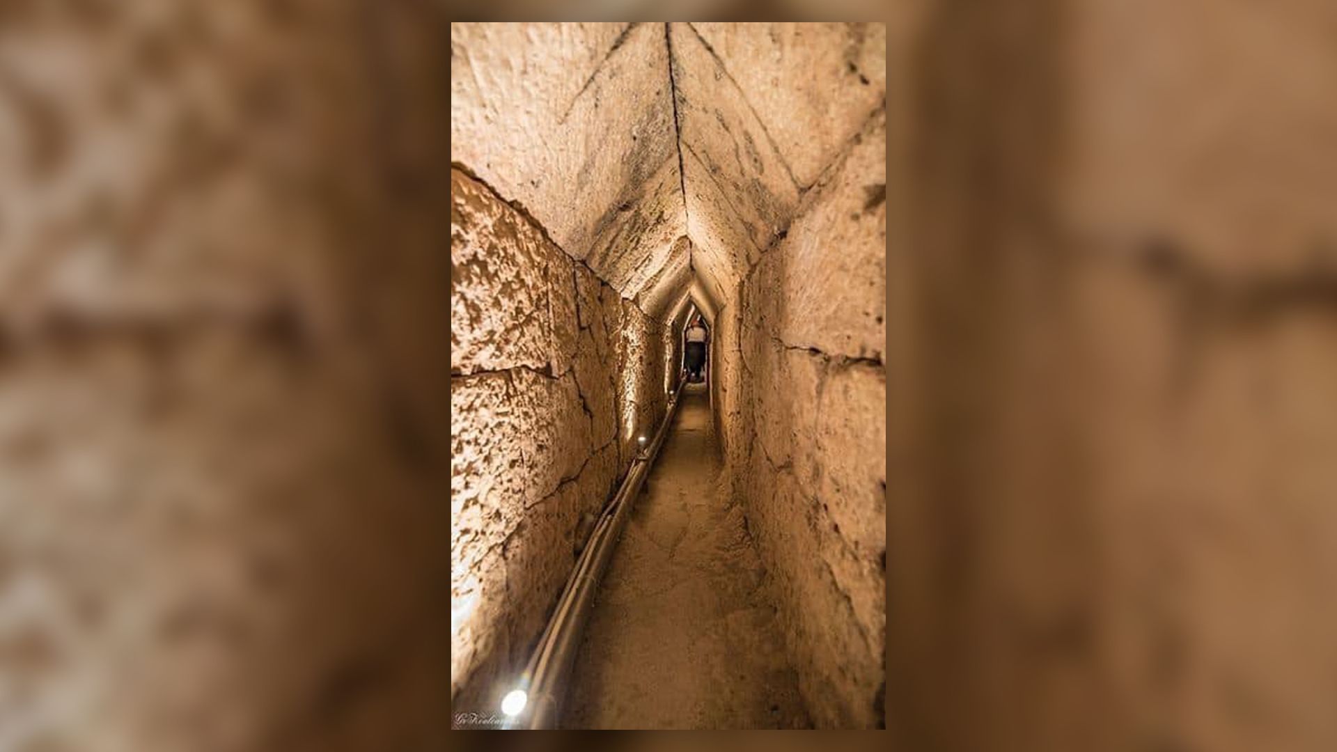 <p>                     Archaeologists discovered a 4,281-foot-long (1,305 meters) tunnel beneath a temple in Taposiris Magna, an ancient city located west of Alexandria, Egypt. It's thought that, at one time, the massive tunnel was used to transport water to citizens and is an exact replica of the Eupalinos Tunnel on the Greek island of Samos, which is considered an engineering marvel.                    </p>