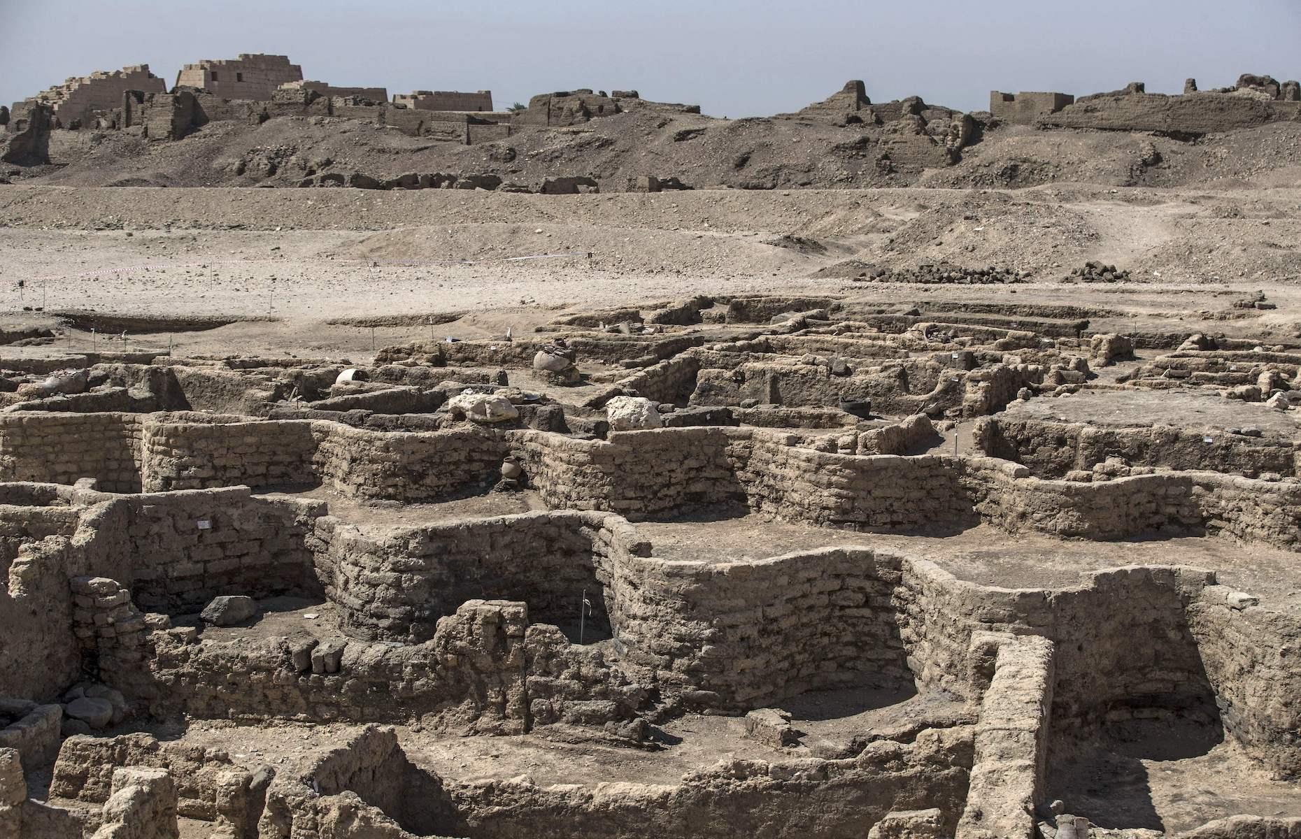 <p>Thought to be the most significant archaeological find in Egypt in the past century, <a href="https://edition.cnn.com/style/article/egypt-lost-city-rise-of-aten-scli-intl-scn/index.html">a 3,000-year-old city known as Rise of Aten</a> was uncovered under the sands near Luxor in April 2021. Described by Egyptologist Zahi Hawass as a “Lost Golden City”, it is the largest ancient city ever found in Egypt and it dates to the reign of Amenhotep III. The pharaoh ruled in the 1300s BC, during an era renowned for its wealth and power.</p>