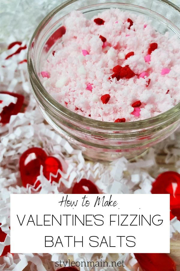 DIY Pinky Pie Fizzing Bath Salts