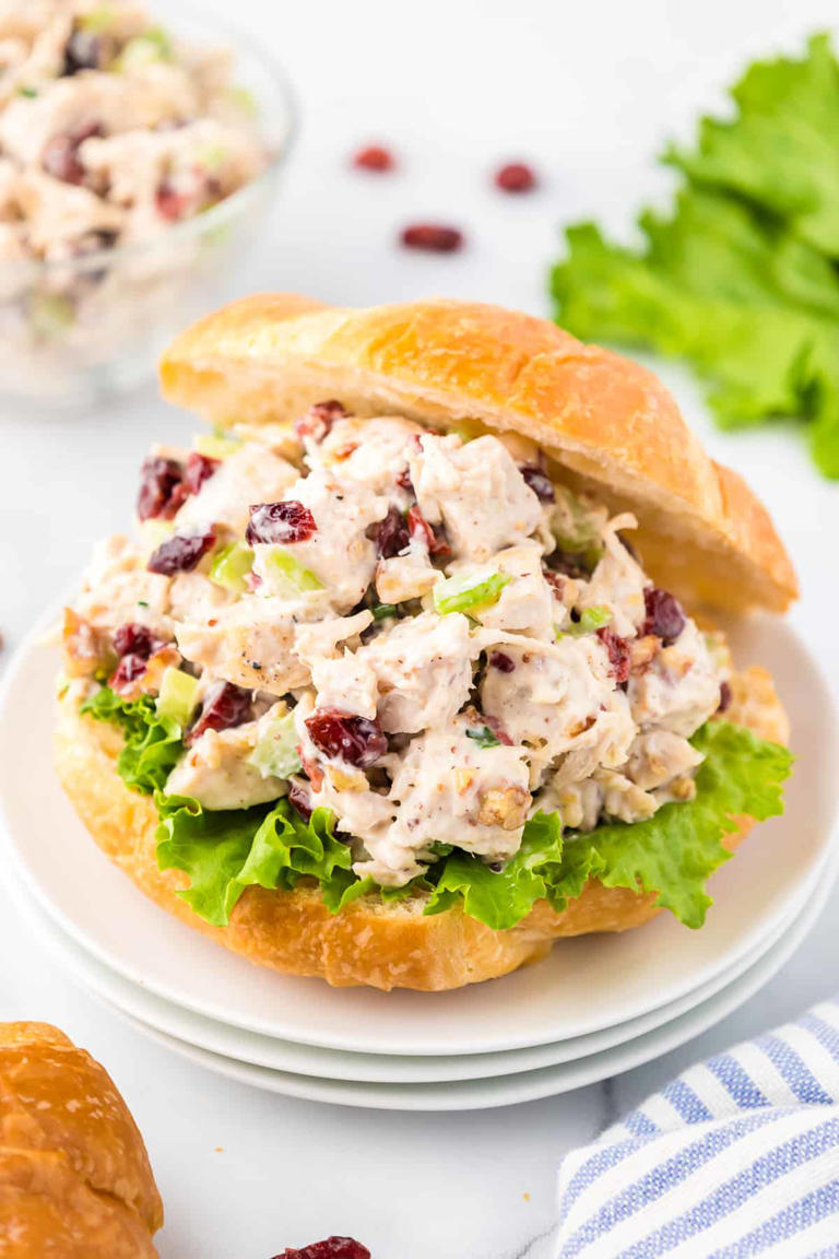 Cranberry Pecan Chicken Salad