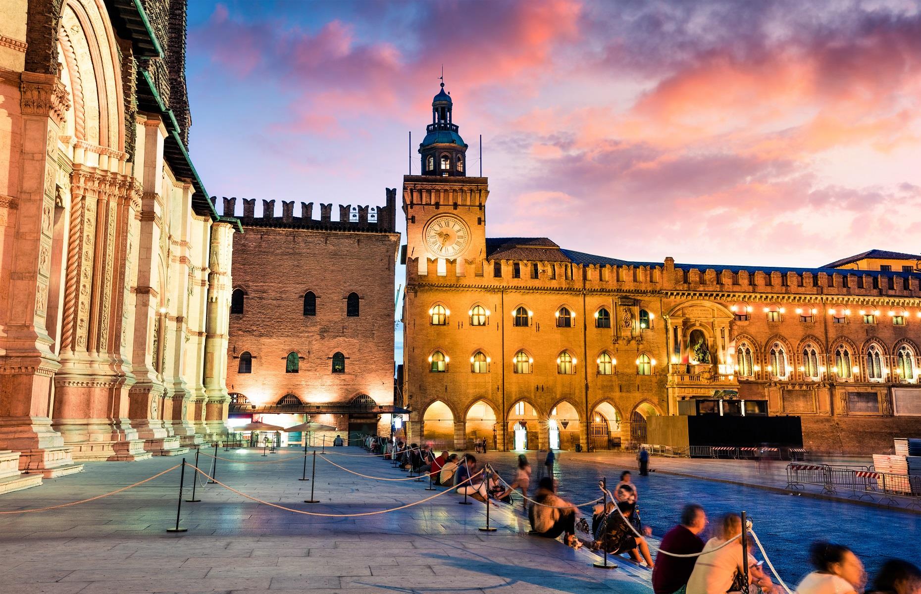 <p>Also known as Alma Mater Studiorum, <a href="https://www.unibo.it/en/university/who-we-are/virtual-tour-of-several-sites-of-the-university-of-bologna">The University of Bologna</a> is considered to be the oldest university in the Western world. Established in 1088, it has five campuses across Italy, in Bologna, Cesena, Forlì, Ravenna and Rimini, and has a community of more than 85,000 students. The institution is housed inside some spectacular buildings dating back to the Middle Ages and the Renaissance era, and highlights include the Bologna University Library, with its arched ceiling, dark wood and ornate columns. You can join private tours of the university, or <a href="https://www.unibo.it/en/university/who-we-are/virtual-tour-of-several-sites-of-the-university-of-bologna">take a virtual tour</a> instead.</p>  <p><a href="https://www.loveexploring.com/gallerylist/108696/italys-most-beautiful-towns-and-villages"><strong>Italy's most beautiful towns and villages</strong></a></p>