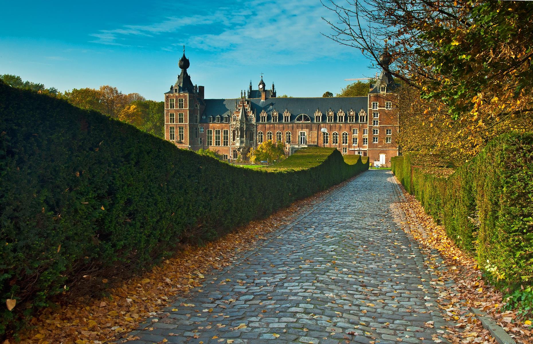 <p>Over in Leuven, Belgium, you'll find a university that could be plucked from the pages of a storybook. <a href="https://www.kuleuven.be/english/">Katholieke Universiteit Leuven</a> was founded in 1425 and, as such, is one of Europe’s oldest. The university owns an array of buildings, including three absolute jewels: the University Library of Leuven, Arenberg Castle (pictured) and University Hall. Formerly a cloth makers’ hall, the latter was constructed in 1317 and is now the heart of this important institution.</p>  <p><a href="https://www.loveexploring.com/news/161161/bruges-things-to-do-what-to-do-in-bruges"><strong>How to spend 48 hours in Bruges</strong></a></p>