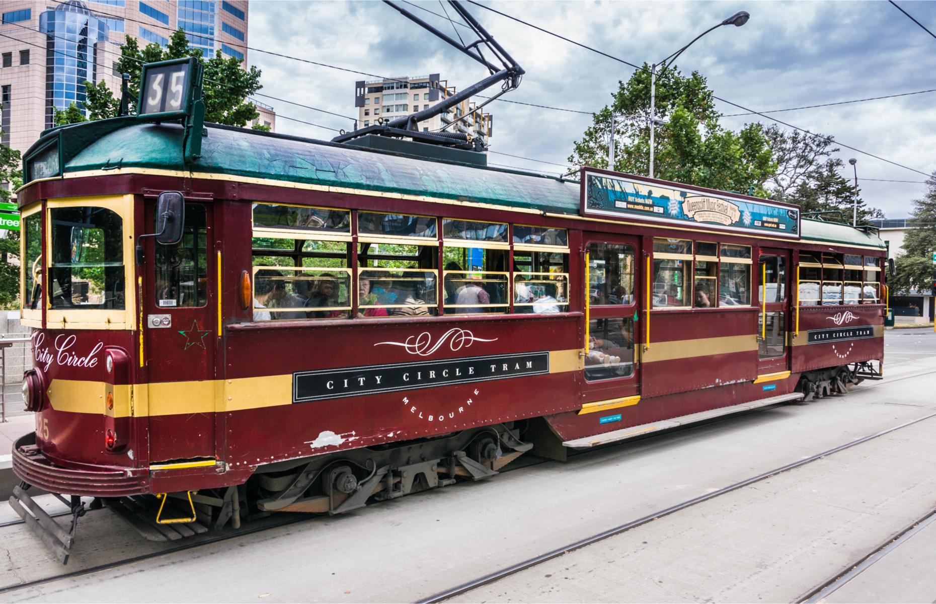 <p>Explore the big-hitting sights of Victoria’s capital in suitable style aboard a vintage W-class tram. You can hop on and off the <a href="https://www.ptv.vic.gov.au/route/1112/35/">City Circle Tram</a> (route number 35) on its journey around Melbourne’s centre for free. Or stay on for the full 60-minute tour to listen to the audio commentary. You’ll hear about the city's major attractions, including the Docklands, Federation Square with its galleries and restaurants, SEA Life Melbourne Aquarium and the landmark Princess Theatre. Better still, some of these are also free!</p>
