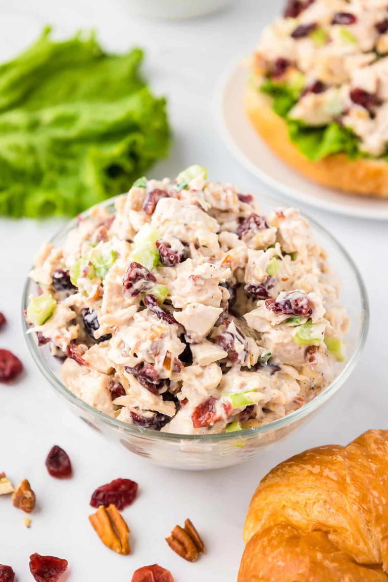 Cranberry Pecan Chicken Salad