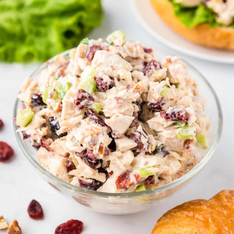 Cranberry Pecan Chicken Salad