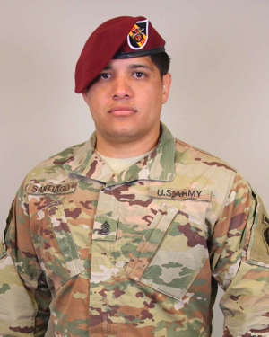 Sgt. Joe Santiago is charged with the murder of his wife at Fort Campbell