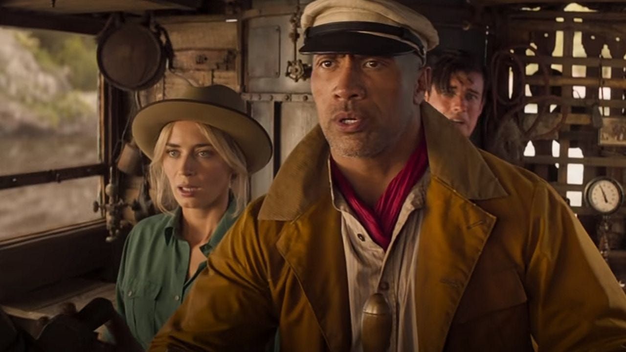 <p>                     Upon learning of a mythical tree that supposedly has the ability to heal injuries, cure sicknesses, and more, Dr. Lily Houghton (Emily Blunt) hires steamboat captain Frank Wolff (Dwayne Johnson) to take her into the heart of the Amazon jungle in hopes of using it to revolutionize medicine. But, she isn’t the only one searching for the Lágrimas de Cristal Tree and its boundless power.                   </p>                                      <p>                     Like <em>The Lost City</em>, the star-studded Disney adventure, <em>Jungle Cruise</em>, which is based on the popular amusement park ride of the same name, has elements of comedy, action, and romance sprinkled throughout, creating a fast-paced and enjoyable adventure. But, the jury is still out on who is the more sinister villain: Jesse Plemons’ Prince Joachim or Daniel Radcliffe’s Abigail Fairfax.                   </p>