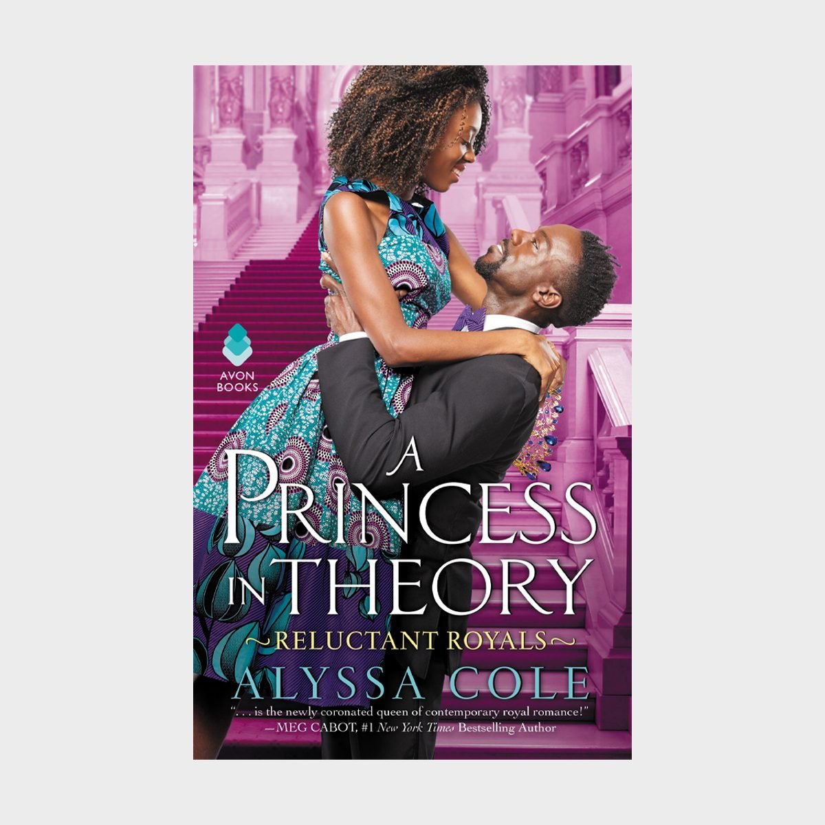 <p class=""><strong>Series starter: </strong><a href="https://www.amazon.com/Princess-Theory-Reluctant-Royals/dp/0062685546/" rel="noopener noreferrer"><em>A Princess in Theory</em></a></p> <p class=""><strong>What you're in for: </strong>Mistaken identity and a ton of royal charm</p> <p>Alyssa Cole's <em>Reluctant Royals</em> romance book series begins with <em>A Princess in Theory</em>. First published in 2018, the book introduces readers to Naledi Smith, a grad student who has received a slew of emails claiming she's an African princess. Yeah, right! She may have grown up in foster care, but she isn't buying into that scam. Prince Thabiso sets out to find his true betrothed, and when Naledi mistakes the heir to the Thesolo throne as a commoner, Thabiso can't resist dipping into a reality that lies outside his royal responsibilities. But what happens when the truth is revealed?</p> <p class="listicle-page__cta-button-shop"><a class="shop-btn" href="https://www.amazon.com/Princess-Theory-Reluctant-Royals/dp/0062685546/">Shop Now</a></p>