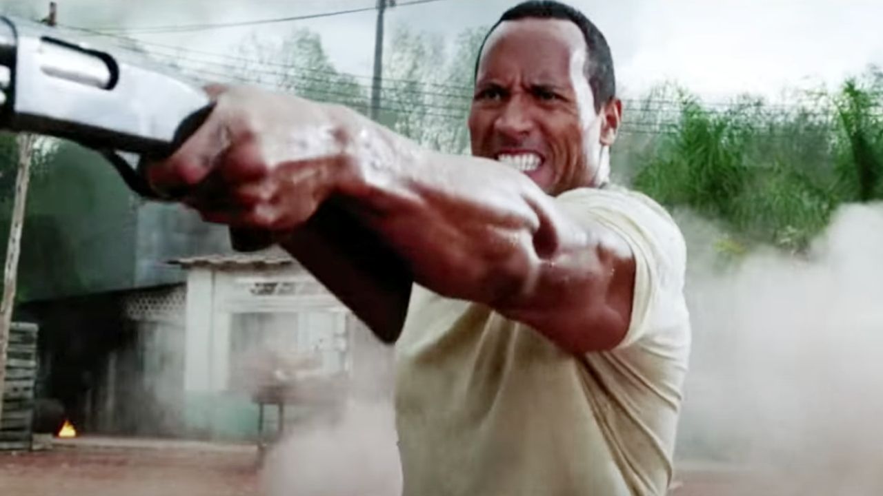 <p>                     When Beck (Dwayne Johnson), a hardened bounty hunter, is sent deep into the Amazon jungle to locate and retrieve his employer’s missing son (Seann Willam Scott), he soon finds out this isn’t going to be a simple job. Instead, Beck lands in the middle of bitter conflict that could not only put his mission in jeopardy, but also his life.                   </p>                                      <p>                     Whenever the topic of the best Dwayne Johnson movies comes up, you rarely see <em>The Rundown</em>, which is a shame. One of his first movies (and most forgotten performances), this 2003 buddy adventure film is a ton of fun and shows off the wrestler-turned-actor’s unmatched charm in action. This is definitely a must watch.                    </p>