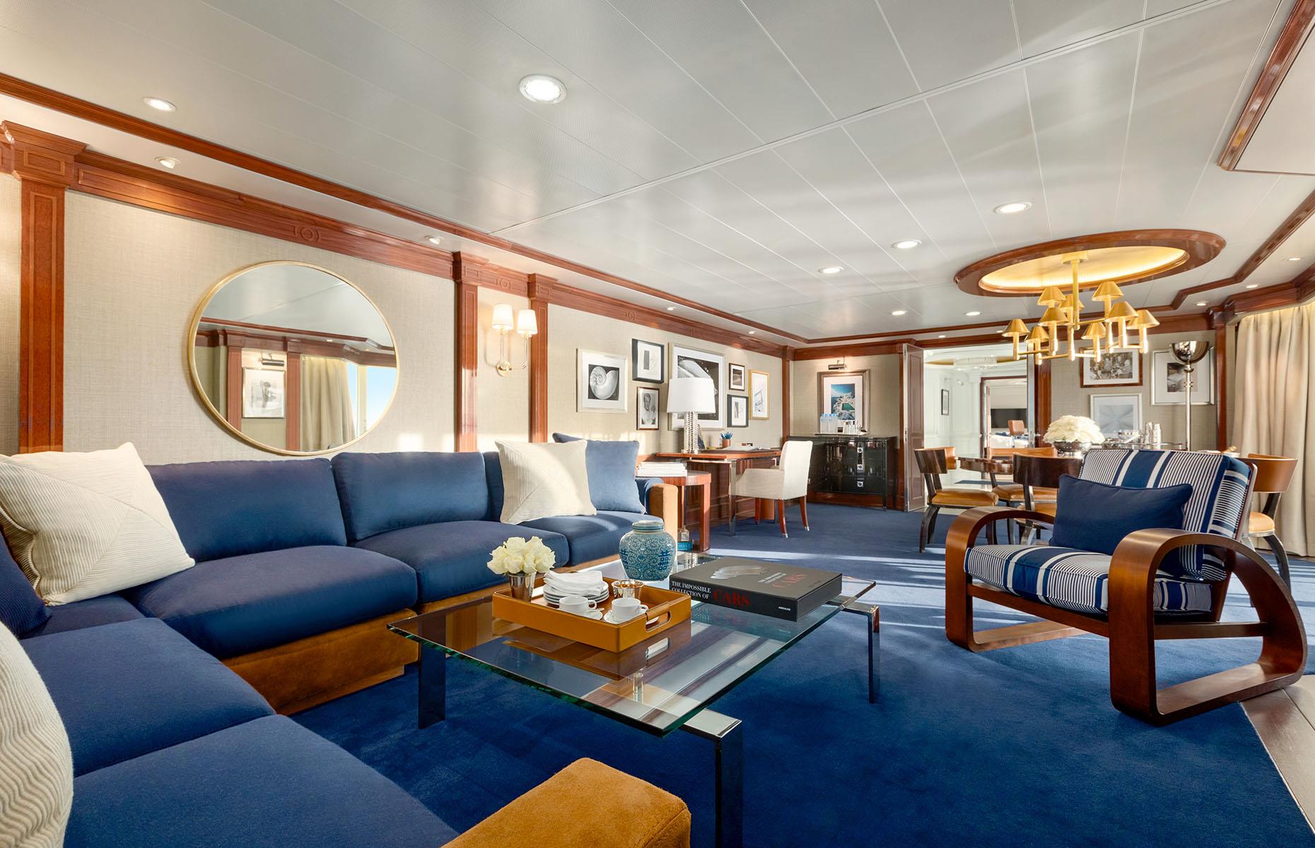 Collaborations between cruise lines and famous names in the world of food and entertainment are common, and now some of the world’s top designers are getting in on the act. Ralph Lauren has teamed up with Oceania Cruises to ramp up the wow factor of the Owner’s Suites on Vista, which launches in May 2023. Expect the design house’s furnishings in the living rooms, dining rooms and bedrooms.