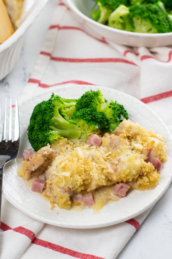 Chicken Cordon Bleu Casserole