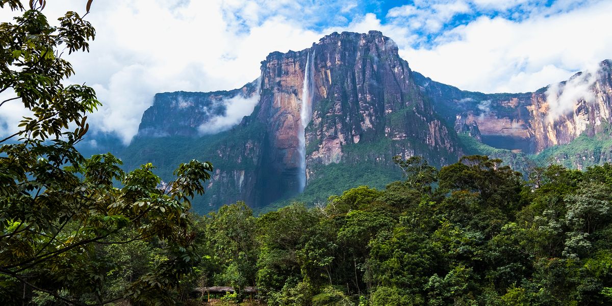 <p><a class="body-btn-link" href="https://ospreyexpeditions.com/angel-falls-venezuela-tours/">BOOK NOW</a></p><p>At 3,212 feet, <a href="https://go.redirectingat.com?id=74968X1553576&url=https%3A%2F%2Fwww.tripadvisor.com%2FAttraction_Review-g316071-d316178-Reviews-Angel_Falls-Canaima_National_Park_Guayana_Region.html&sref=https%3A%2F%2Fwww.popularmechanics.com%2Fadventure%2Foutdoors%2Fg42721292%2Fmost-beautiful-waterfalls-in-the-world%2F">Angel Falls</a> is the world's highest waterfall. This towering beauty, which flows from the top of Auyantepuy Mountain, is named for Jimmy Angel, an American pilot who landed on top of the mountain in 1937.</p><p>This <a href="https://ospreyexpeditions.com/angel-falls-venezuela-tours/">three-day trip</a> to Angel Falls, within remote Canaima National Park, includes a roundtrip flight to the park from Caracas, hotels, meals, and guides.</p>