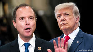 Rep. Adam Schiff, D-Calif., was the House impeachment manager during the Senate impeachment trial against former President Donald Trump. Drew Angerer/Brandon Bell