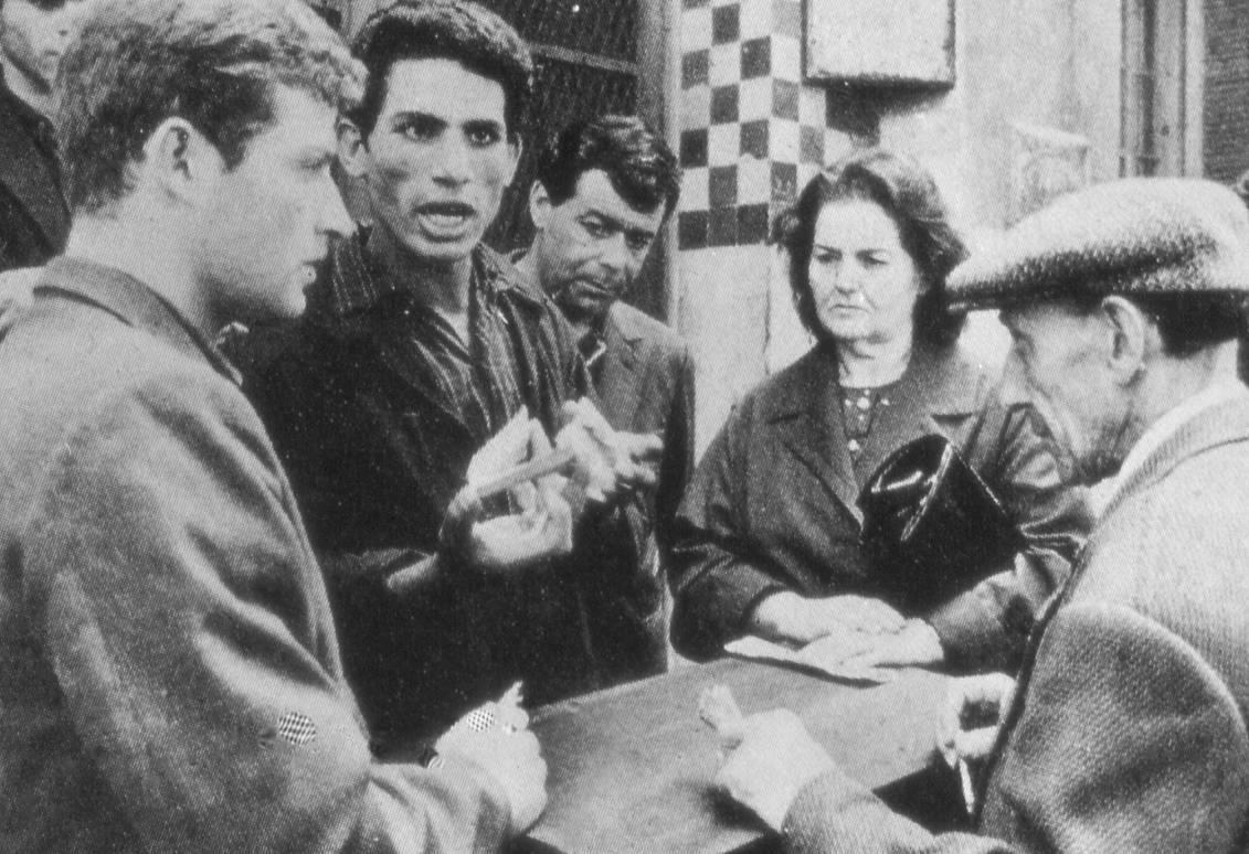 <p><i>The Battle Of Algiers</i> chronicles the resistance efforts of the Algerian Front de Liberation Nationale to overthrow French colonial rule, as well as the atrocities its members experienced at the hands of French forces. </p> <p>Although it was initially banned in France for these depictions, the film has maintained such a sterling reputation for historical accuracy that rebel groups and governments alike used it as a training film as recently as half a century after its release.</p>