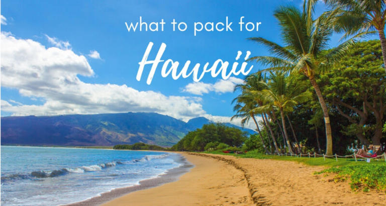 The minimalist Hawaii packing list for female travelers