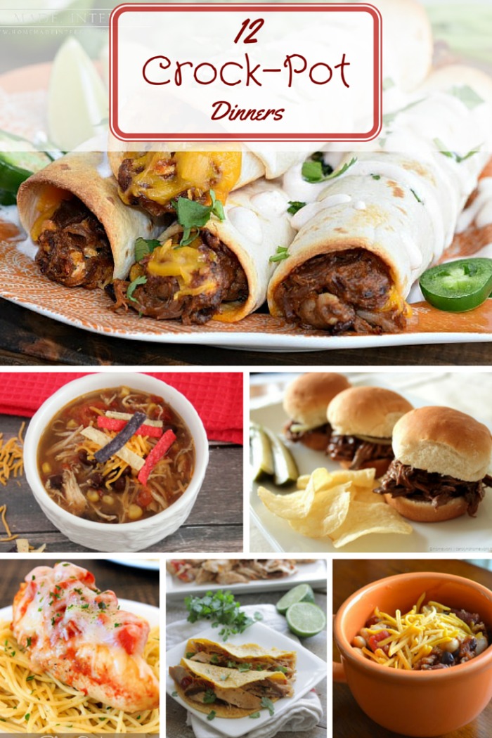 12 Slow Cooker Dinner Ideas Your Family is Sure to Love
