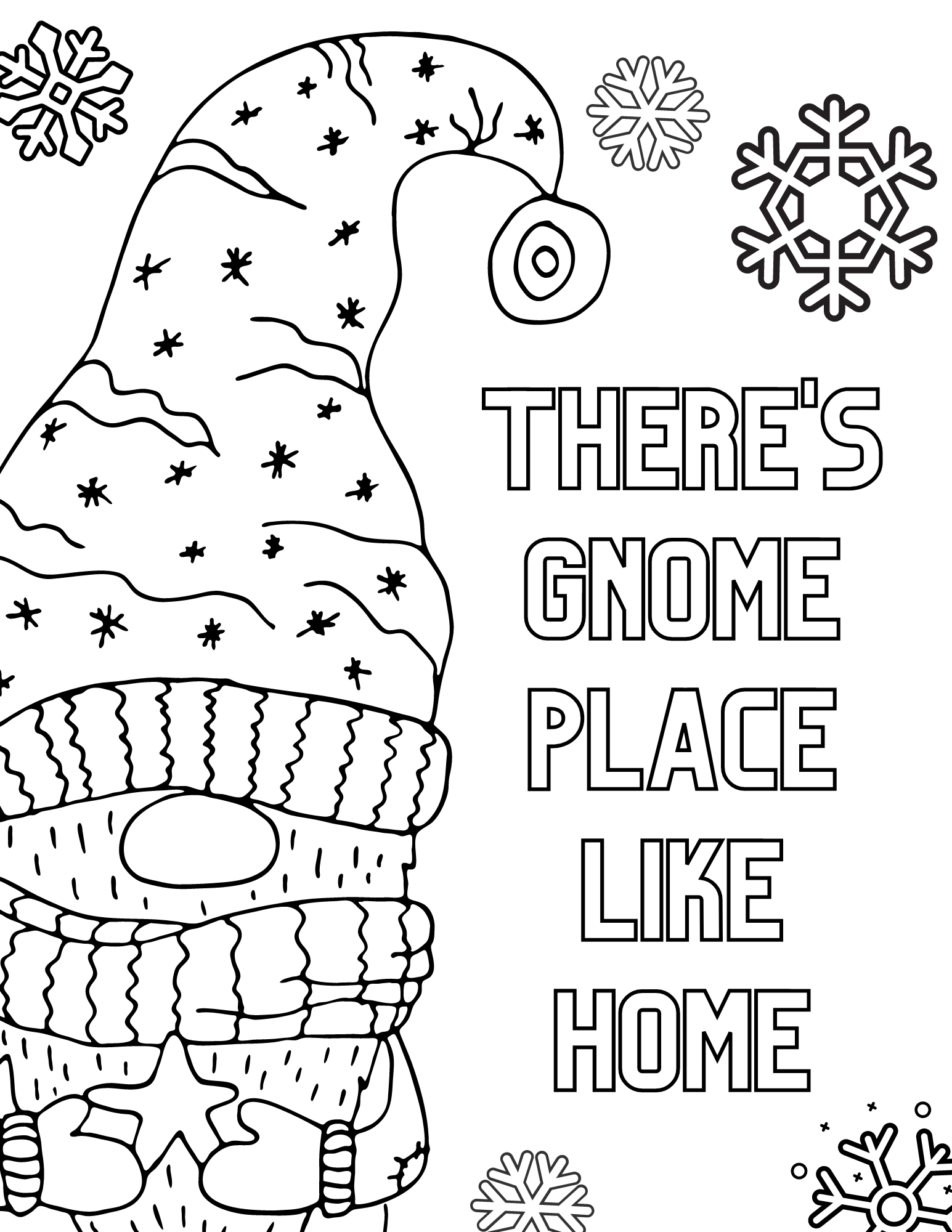 6 Free Printable Winter Gnomes - AA16k4uv.img