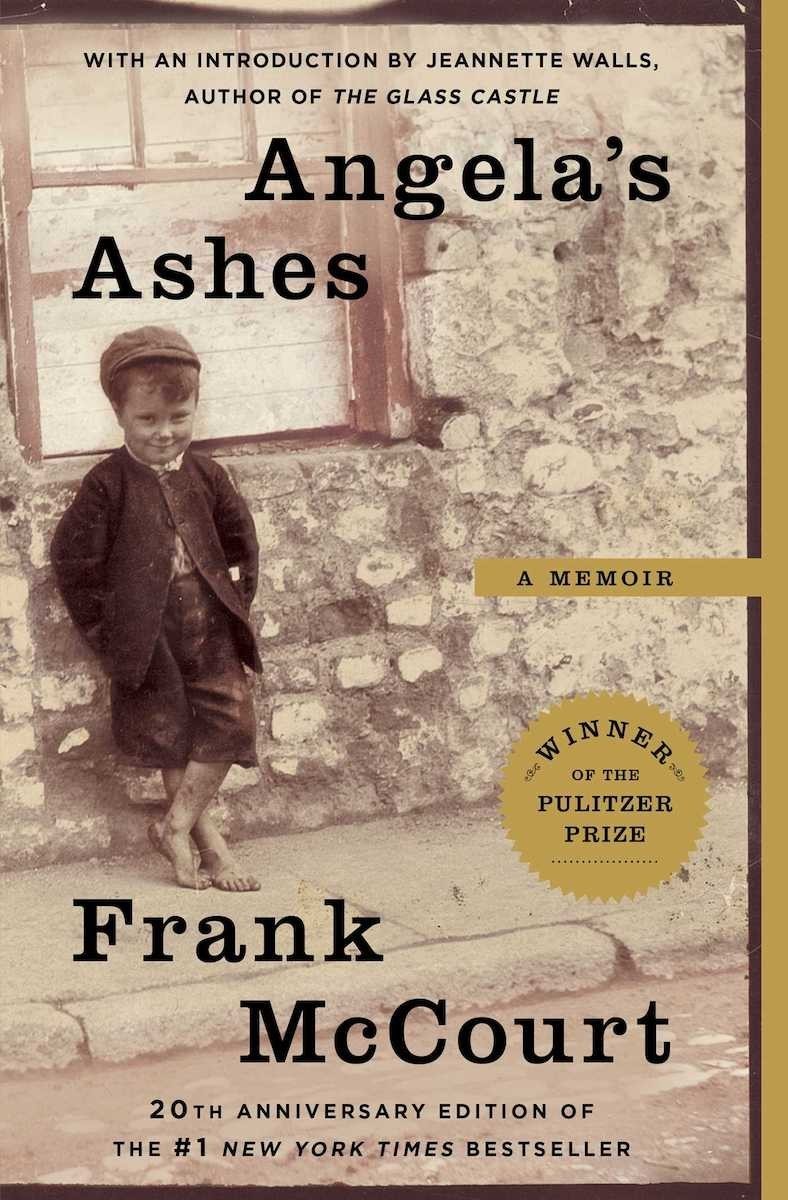McCourt’s first memoir, <a href="https://www.kirkusreviews.com/book-reviews/frank-mccourt/angelas-ashes/" rel="noreferrer noopener">Angela’s Ashes</a> describes the author’s early childhood, first in Brooklyn, New York, and then in the slums of Limerick, Ireland, where his family endured poverty, illness, and the death of three children. McCourt’s alcoholic father, Malachy, rarely worked, leaving his mother, Angela, to beg from churches and charities. The brilliance of this memoir is McCourt’s ability to make even the most miserable situations shine with love and humour.First published: 1996