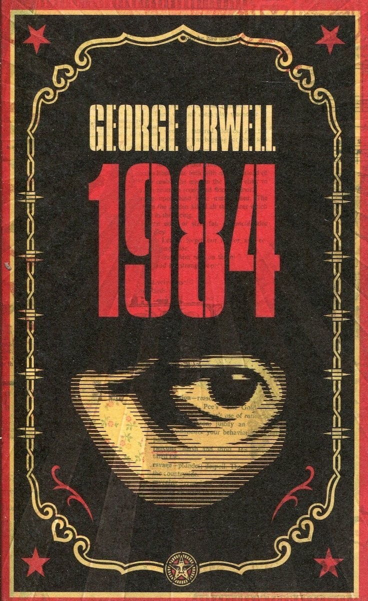<a href="https://www.theguardian.com/childrens-books-site/2016/may/29/1984-george-orwell-review" rel="noreferrer noopener">1984</a> is a dystopian novella set in a totalitarian state where everyone is under constant government surveillance. Winston Smith, a low-ranking member of “the Party,” starts keeping a diary of his secret thoughts—a forbidden act known as “thoughtcrime.” He and his lover, Julia, set out on a quest for freedom and justice. With its themes of propaganda, government control, technology, language, and psychological manipulation, <em>1984</em> sounds a warning that remains deeply relevant today.First published: 1949