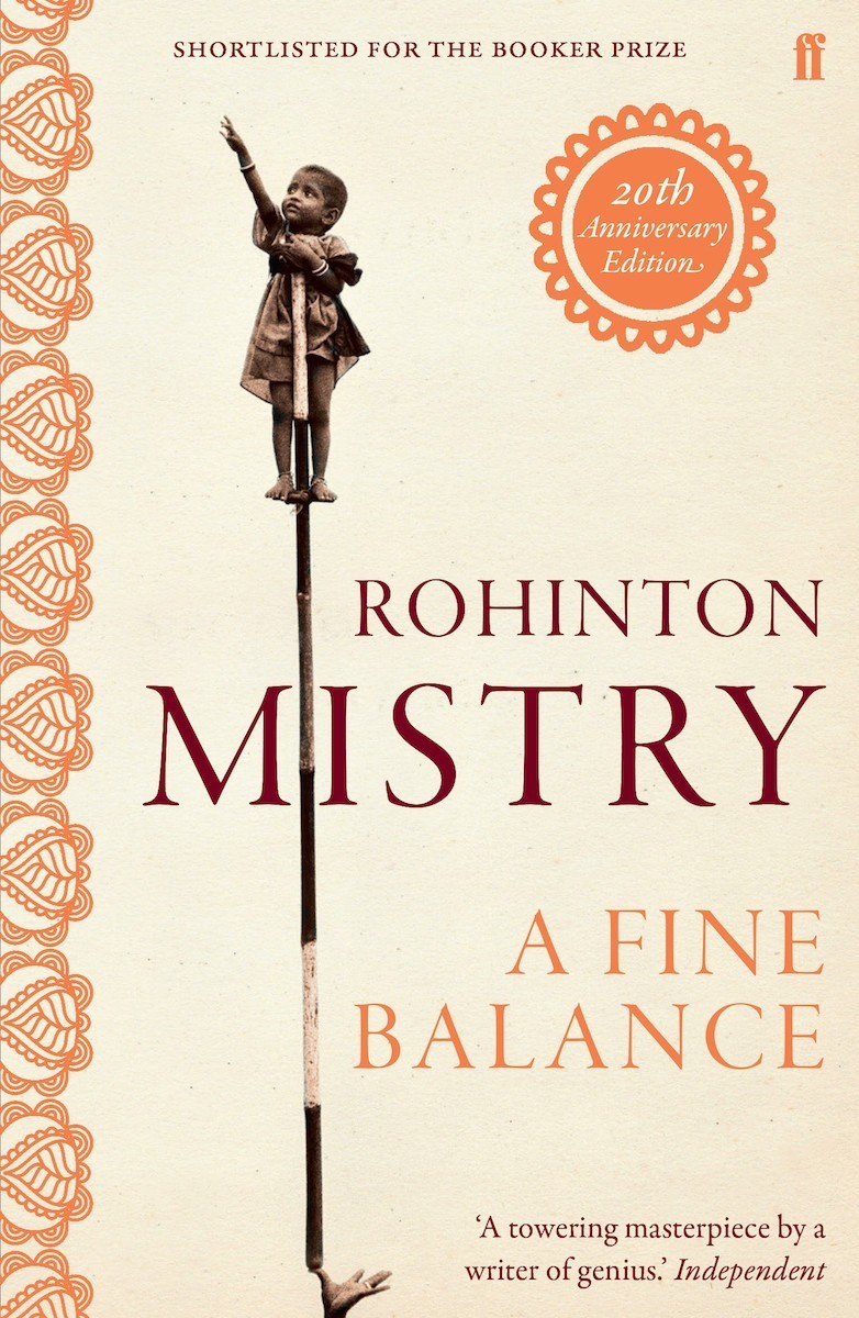 Written by Indian-born Canadian author Rohinton Mistry, <a href="https://www.kirkusreviews.com/book-reviews/rohinton-mistry/a-fine-balance/" rel="noreferrer noopener">A Fine Balance</a> tells the story of four ordinary people struggling to get by in 1970s India during a time of national crisis. Dina, a 40-something widow, rents rooms in her house to Maneck, a naive college student, and two tailors, Ishvar and his nephew Om, who are “untouchables,” or members of India’s lowest caste. Their lives intersect in a sweeping tale that reveals the strength of the human will to survive even in harrowing circumstances. The novel won the 1995 Giller Prize and was selected for Oprah’s Book Club.First published: 1995