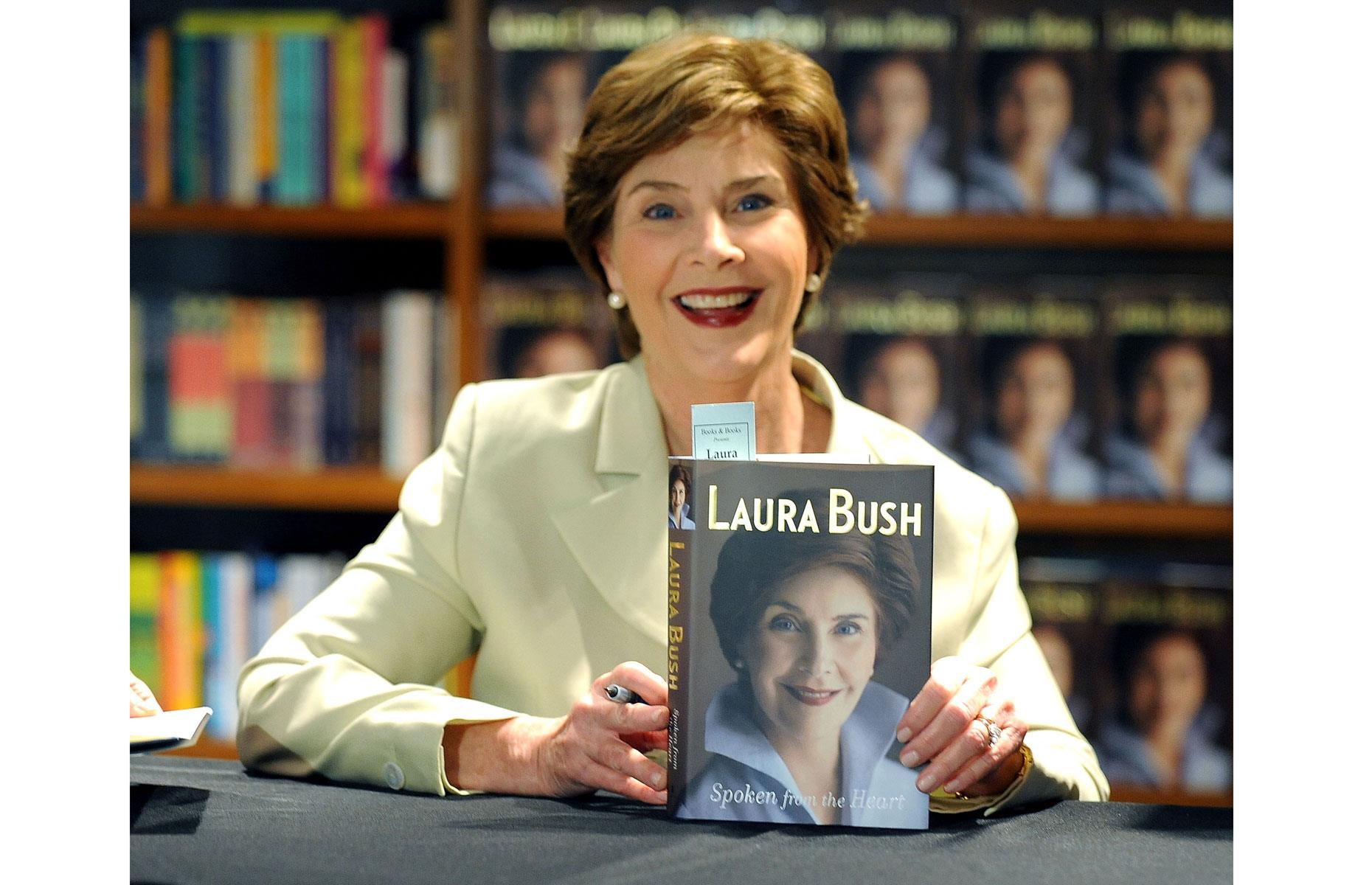 <p>Pinning down a reliable approximation of Laura Bush's wealth is tricky, as estimates online vary wildly.</p>  <p>What <em>is</em> known for sure is that Laura has earned an incredible sum of money since she left the White House in 2009, with the after-dinner speech circuit proving particularly lucrative for the wife of former US president George W Bush. </p>  <p>Laura also received a multimillion-dollar advance for her 2010 autobiography <em>Spoken from the Heart. </em></p>