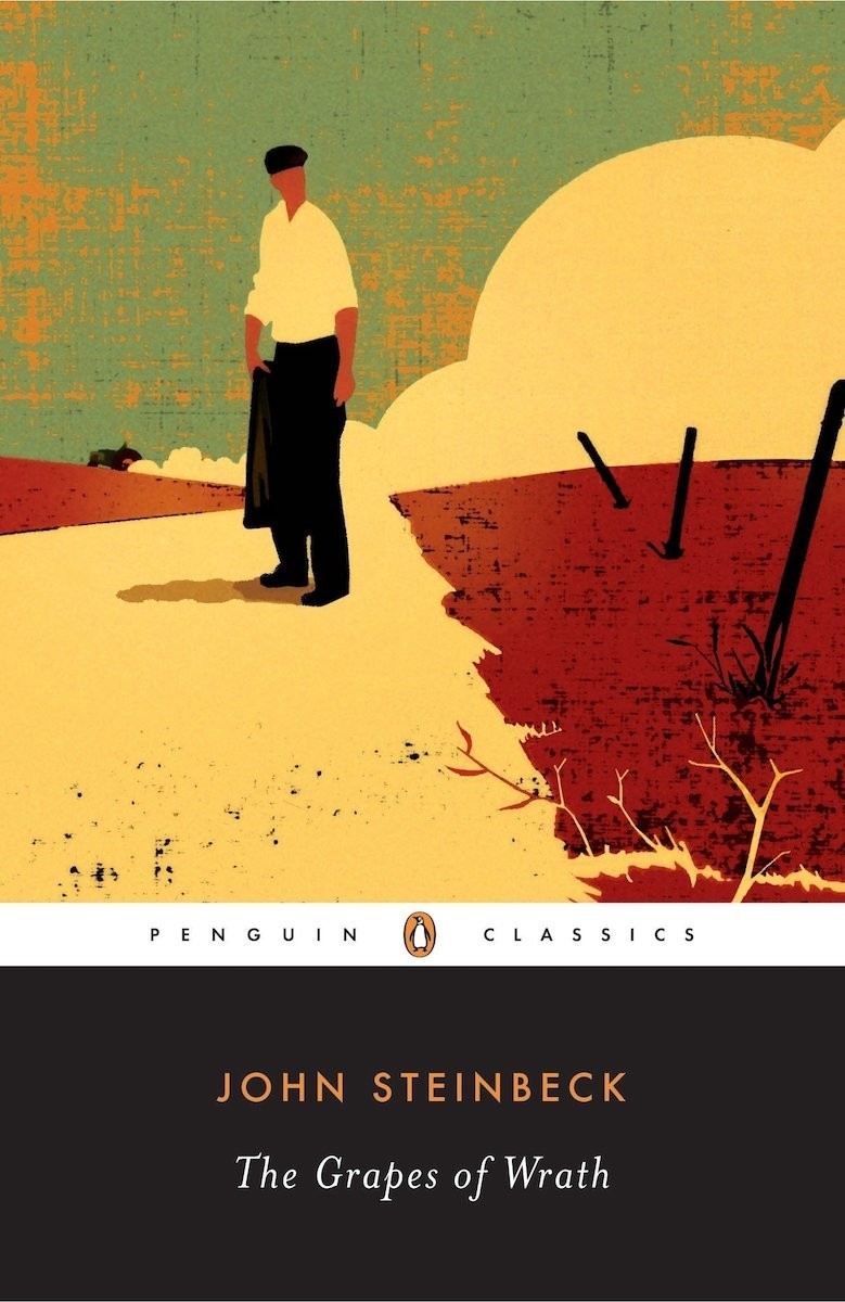 Steinbeck’s novel <a href="https://www.britannica.com/topic/The-Grapes-of-Wrath" rel="noreferrer noopener">The Grapes of Wrath</a> takes place during the Great Depression. The Joads, a poor family of tenant farmers, are forced out of their Oklahoma farm and set out for California in search of a better life. On the road, they encounter great hardship. When they reach California, they find that things are not as rosy as they had hoped. The book, which won the National Book Award and the Pulitzer Prize, is considered an American classic.First published: 1939