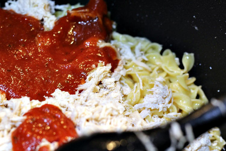 Easy Chicken Parmesan Bake Dinner!!