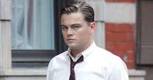 Leonardo DiCaprio looking really angry