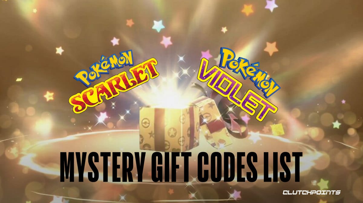 All Pokemon Scarlet & Violet Mystery Gift Codes Here